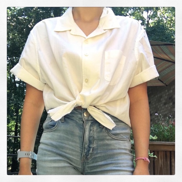 Cute button ups with front tie - Picture 4 of 5